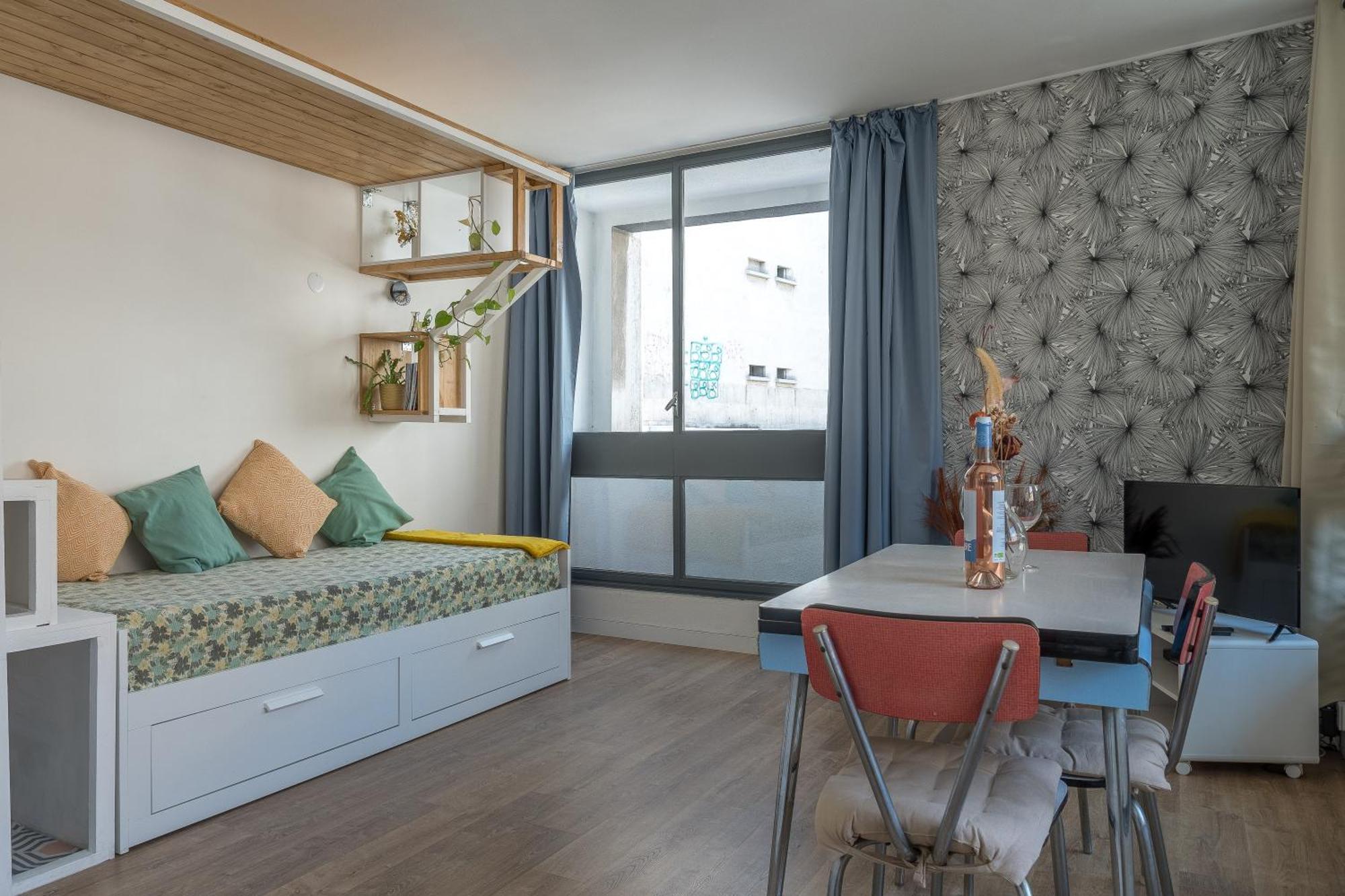 *Las Flores* Joli Studio Avec Balcon Marseille Extérieur photo