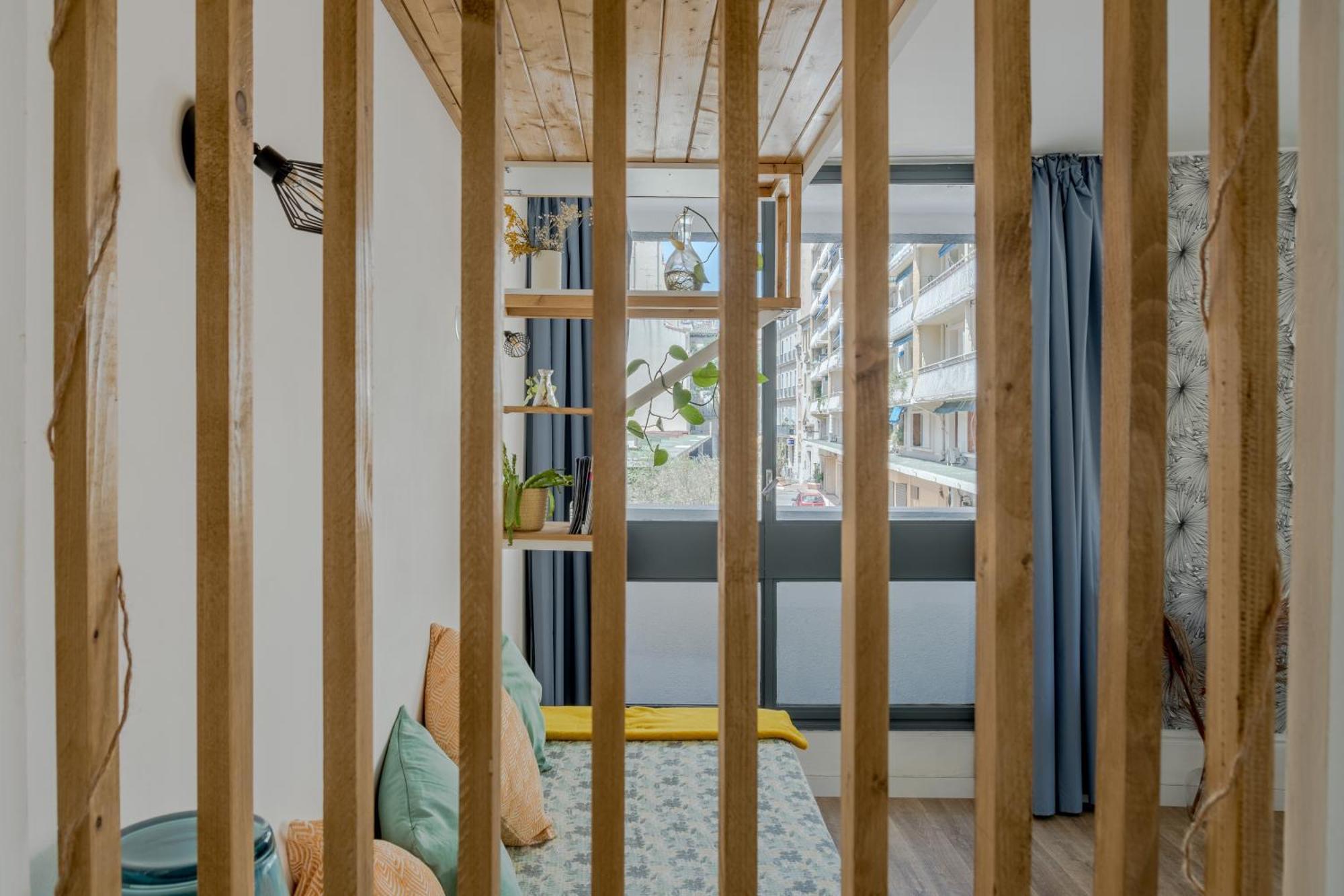 *Las Flores* Joli Studio Avec Balcon Marseille Extérieur photo